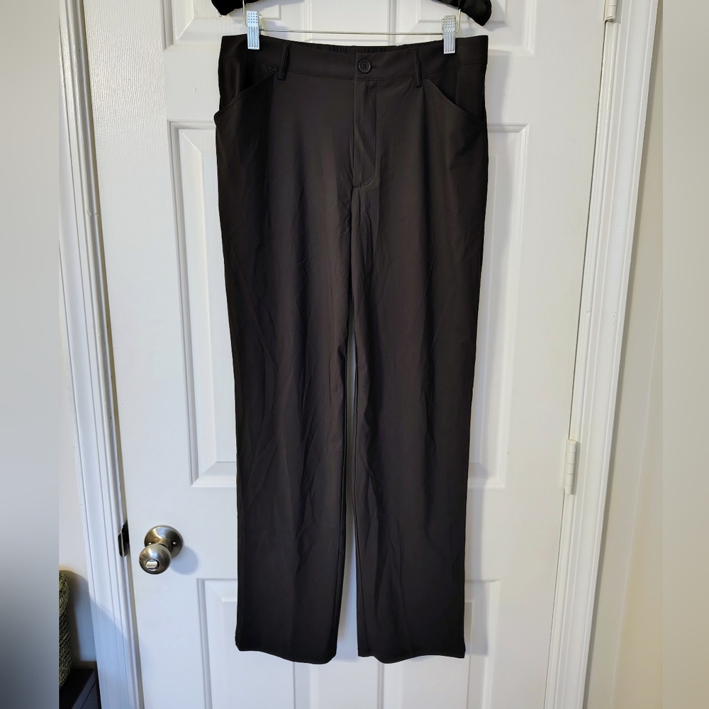 HALARA Black Straight Leg Pants